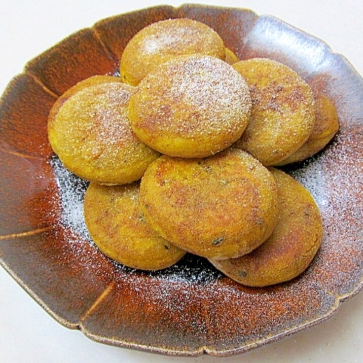 かぼちゃいももちのシナモンバター焼き レシピ 作り方 By ぶるぶるらぶ 楽天レシピ